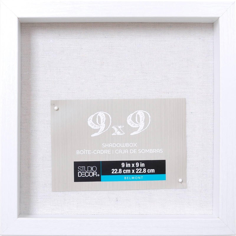Studio Decor White Belmont Shadow Box by Studio DÃ©corÂ® - Image 1